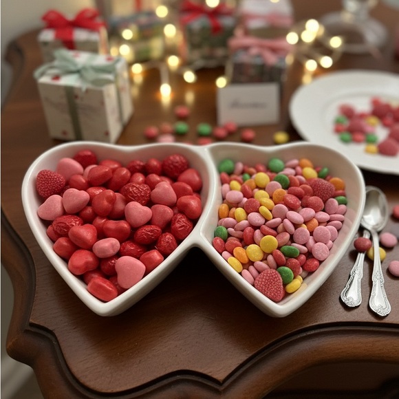 Heart❤️🔥Ceramic Candy I Dish - Trinket Tray - Picture 5 of 5